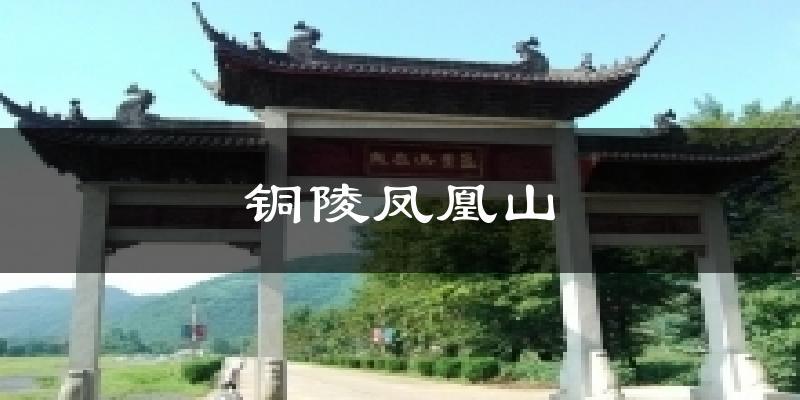 铜陵凤凰山今日天气